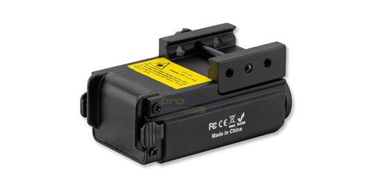 Skywoods PL300G Tactical Flashlight with Green Laser 300 lm – IP66, Picatinny Mount - Skywoods PL300G light and laser control switches