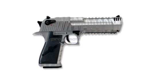 Cybergun Desert Eagle L6 GBB, Full Metal, Silver With Tiger Stripes