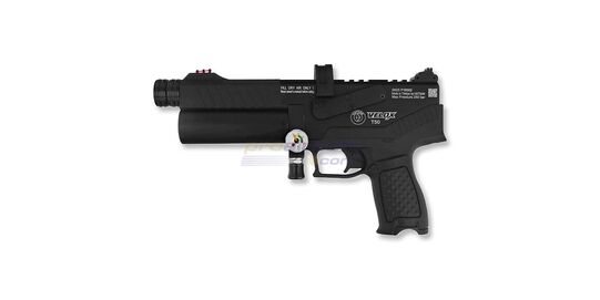 Hatsan Velox T50 PCP Rubber Ball Pistol, Black