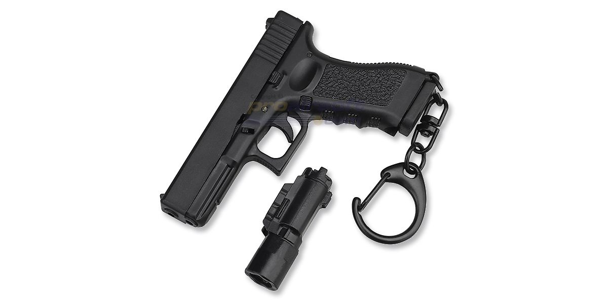 Diablo Keychain Glock 17, Black ProAirsoft Suomen johtava airsoftliike