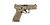 Umarex Glock 19X ilmapistooli 4.5mm CO2, hiekka