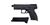 ASG CZ P-10 C OR-OT CO2 GBB, Metal Slide, Black