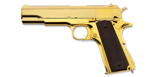 Colt M1911 Government GBB, Gold