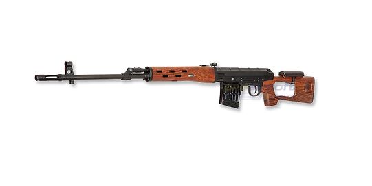 Dragunov SVD TRK-kivääri, sähköase, metalli