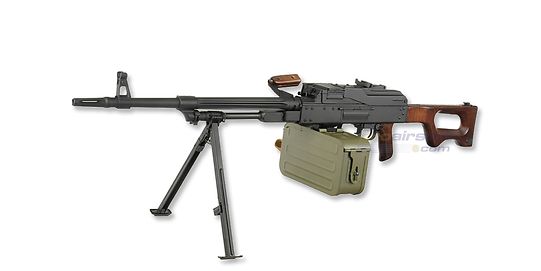A&K PKM konekivääri, metalli puutukki