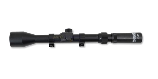 Swiss Arms kiikaritähtäin 3-7x28 ilma-aseisiin (11mm kiskoon)