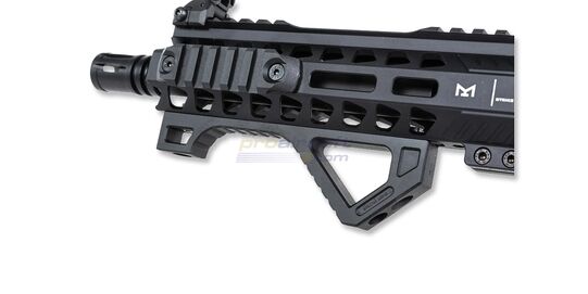 Specna Arms SA-C17 CORE HAL ETU Gen2 AEG, Black - Lightweight aluminum M-LOK handguard with front grip