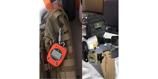 M1A2 W+ timer ajanottolaite, musta