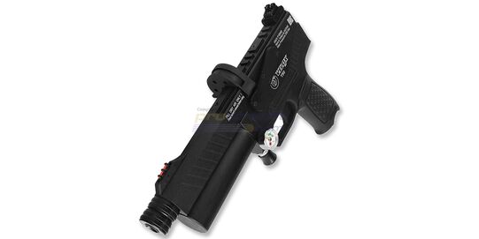 Hatsan Velox T50 PCP Rubber Ball Pistol, Black