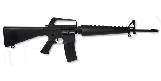 G&P Colt M16 Vietnam sähköase – metalli, musta - G&P Colt M16 Vietnam täysmetallinen M16A1 airsoft-sähköase