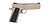 Swiss Arms M1911 Tactical Rail ilmapistooli 4.5mm CO2, metalli hiekka