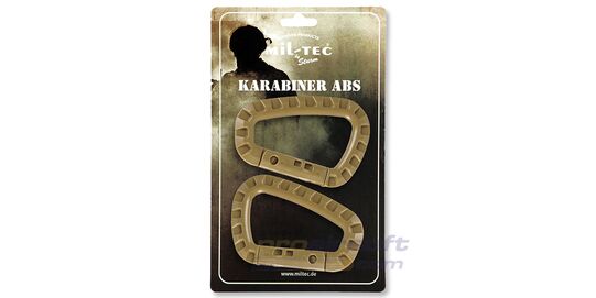 Mil-Tec karabiinihaka 83mm, hiekka