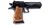 Cybergun Desert Eagle Limited Poker Edition, blowback, sarjatuli, metalliluisti