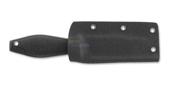 Walther P22 TSK veitsi, musta - Kestävä Kydex-tuppi paracord-kiinnikkeellä ja kaulahihnalla