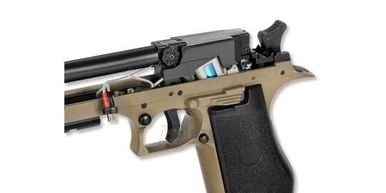 Cyma Desert Eagle sähköpistooli Mosfet Edition, hiekka