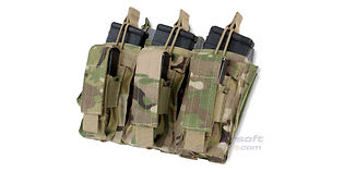 Condor Triple Kangaroo Mag Pouch Multicam