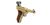 WE Parabellum 4" GBB, Metal Gold