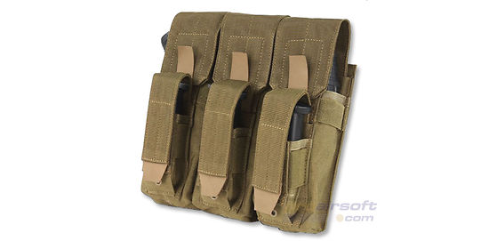 Condor Triple AK Kangaroo Mag Pouch Tan