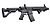 Crosman M4 DPMS SBR ilmakivääri 4.5mm blowback sarjatuli