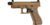 Umarex Glock 19X MOS Gen5 CO₂ Air Pistol 4.5 mm, Coyote – Optics Ready with Threaded Barrel - Coyote Umarex Glock 19X MOS Gen5 4.5 mm CO₂ air pistol