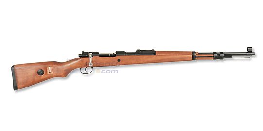 Mauser Kar K98 jousitoiminen kivääri (hylsyillä), puutukki