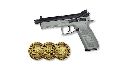 ASG CZ P-09 blowback CO2/kaasupistooli metalli harmaa