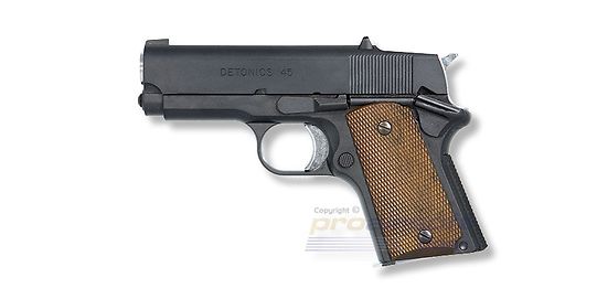 Marui Detonics .45 blowback kaasupistooli, musta