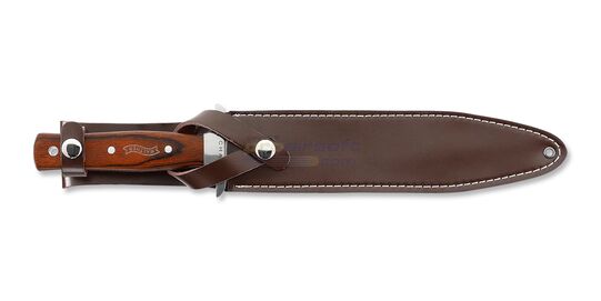 Walther La Chasse metsästysveitsi - Walther La Chasse metsästysveitsi nahkatupessa