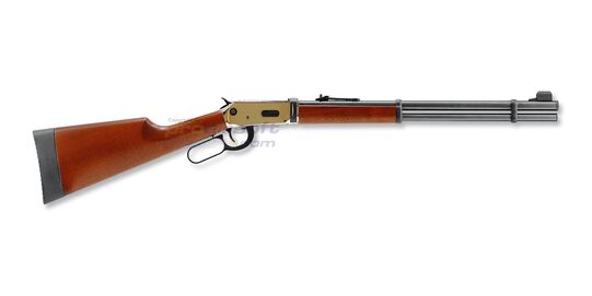 Umarex Wells Fargo Lever Action CO2 4.5mm Air Rifle, 24K Gold-Plated