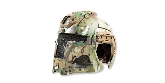 Diablo SP97 Full Face Helmet Mask Multicam