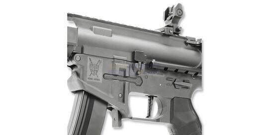 King Arms PDW 9mm SBR Shorty sähköase, harmaa