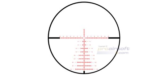 RTI Rifle Scope 6-24x50 FFP CRB, Illuminated