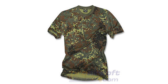 Mil-Tec T-paita, flecktarn (L)