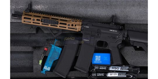 Specna Arms Daniel Defence RIS III 10.5" P27 Prime BLCD Aster ETU II, Chaos Bronze