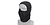 Diablo V4 Metal Mesh Half Mask Black