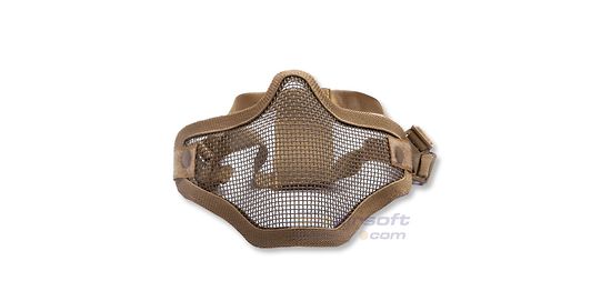 ASG Metal Mesh Half Mask Tan