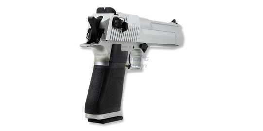 Cybergun Desert Eagle CO2, GBB, Full Auto, Full Metal, Silver