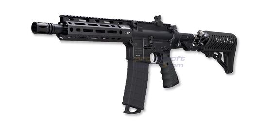 Tippmann TMC Elite 68 kahdella lippaalla, musta