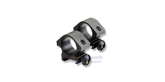 ASG matalat 1" tähtäinrenkaat