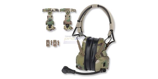 Diablo Gen6 headset & aktiivi kuulosuojaimet, Multicam