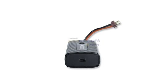 Strike Systems C920 USB-C laturi NiMh akuille - USB-C-virtalähteellä toimiva kompakti akkulaturi airsoft-akuille