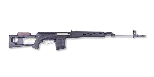 Dragunov SVD Sniper Rifle AEG, Metal Black
