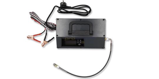 Umarex PAC1100 Compressor 230V / 12V - Umarex PAC 1100 compressor with mains power cable and 12-volt vehicle connection