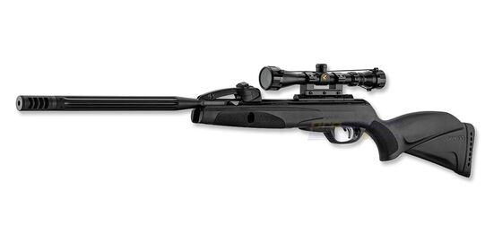 Gamo Replay Black 10x Maxxim IGT Air Rifle 4.5 mm (29 J) - Left profile of the Gamo Replay Black 10x Maxxim IGT 
