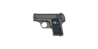Colt 25 jousipistooli, metalli