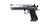 Cybergun Desert Eagle Rail kaasu blowback, hopea