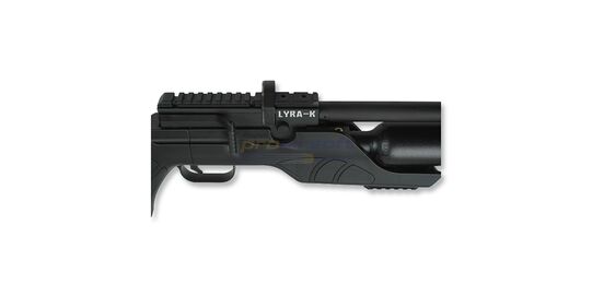 Reximex Lyra Compact PCP Air Rifle 6.35mm, Black
