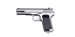 WE Tokarev 33 kaasupistooli, hopea