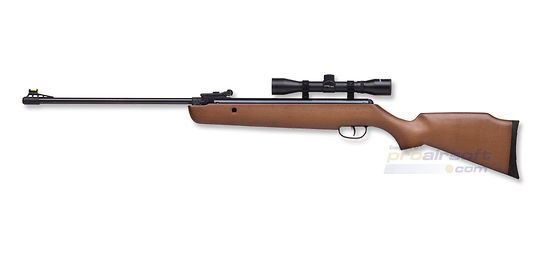 Crosman Vantage NP 4.5mm kiikarilla - Crosman Vantage NP 4.5mm ilmakivääri kiikarilla, täysi sivukuva.