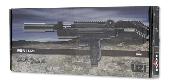 Umarex IWI Mini UZI 4.5 mm Spring Air Rifle – Rifled Barrel and Folding Stock - Umarex IWI Mini UZI 4.5 mm spring air rifle